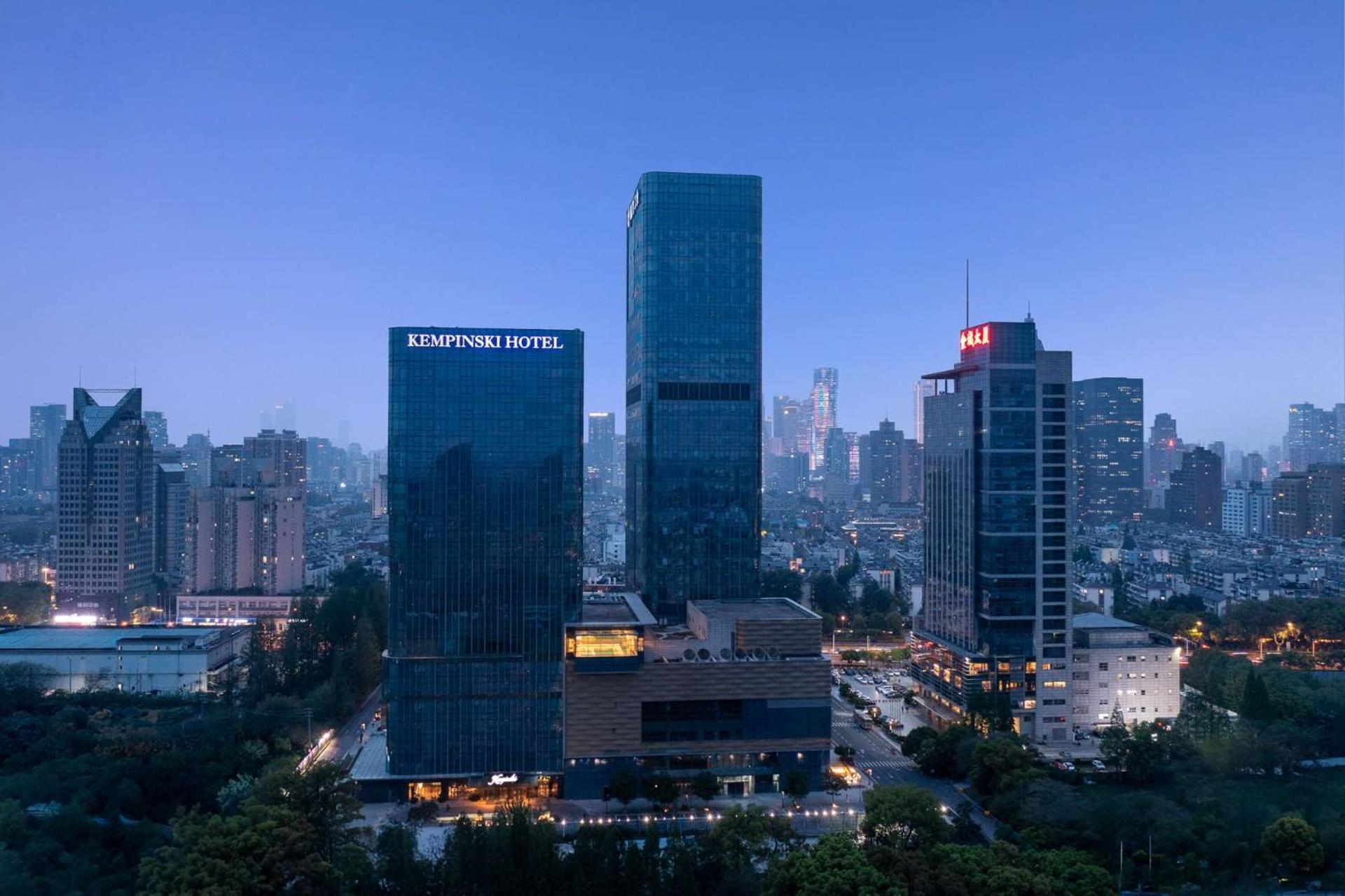 Kempinski Hotel Nanjing Nankín Exterior foto
